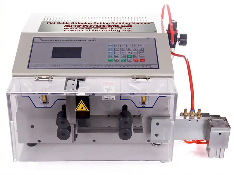 Flatkabel strippe- og splittemaskin WPM-09E+S – Automatiser kabelproduksjonen