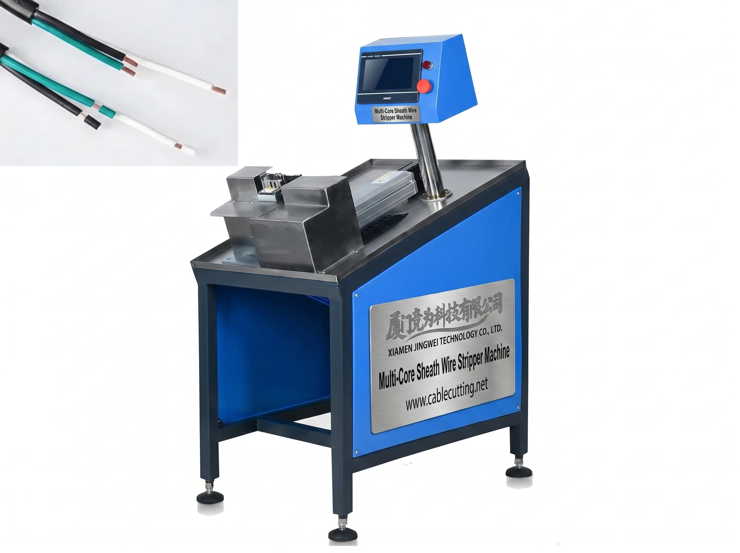 WPM-25-290 Multikjerne Kappe Tråd Lang/Kort Stripper – Effektiv Kabelbehandling
