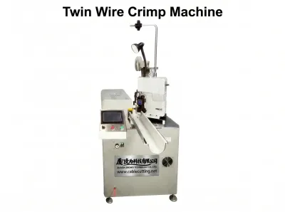 Automatisk Twin Tråd Crimp Maskin - AWG16-AWG28, 45-3200mm
