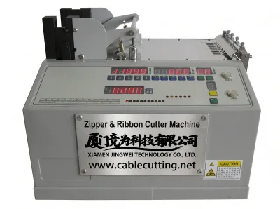 Automatisk glidelåskuttermaskin med kaldkniv WPM-850