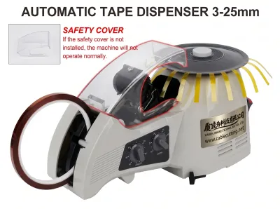 Elektronisk skrivebordsbånddispenser 3-25mm automatisk ZCUT-8