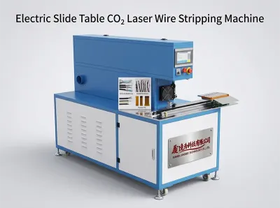 Elektrisk Skyvebord CO₂ Laser Trådstrippemaskin CLS60-D - Trådkutting og stripping