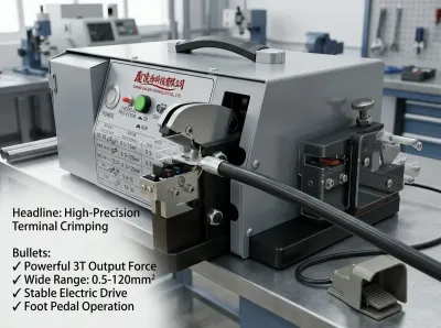 Elektrisk terminalkrimpmaskin 3T utgang, 0,5-120mm² EM-50B2BC / EM-50B1BC Thumb