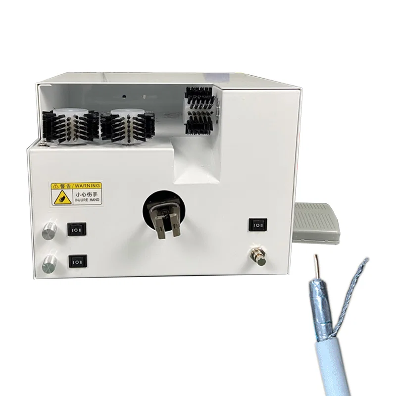 Multi-kjernet tvinnet kabelmaskin skjermet tråddelermaskin, skjermet stålbørste- og tvistemaskin flettet stålbørste- og tvistemaskin, trådledningsbørste og tvunnet trådmaskin 