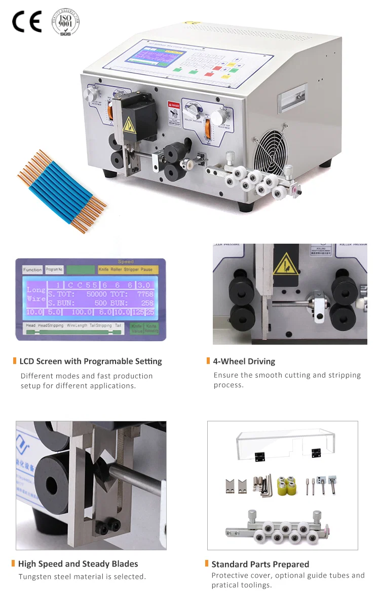 Cable stripping machine, Wire Cutting Machine, Automatic Stripping Machine Kabelstrippemaskin, trådklippemaskin, automatisk avisoleringsmaskin