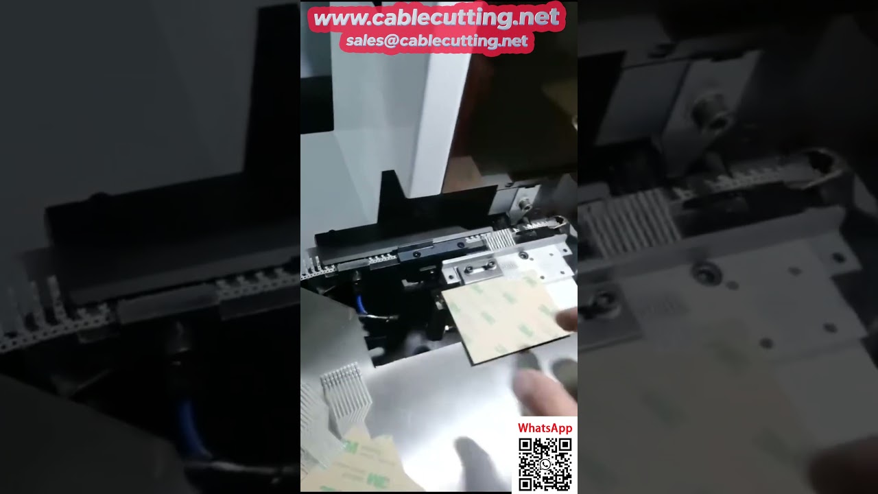 易操作扁平电缆冲压端子机 | 高效线束自动化设备