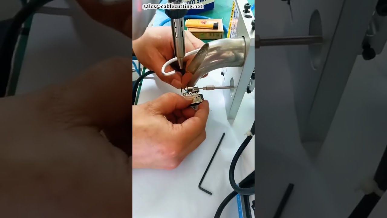 Semi Automatic Soldering Machine with Universal Single Point Jig #factory #machine #diy
