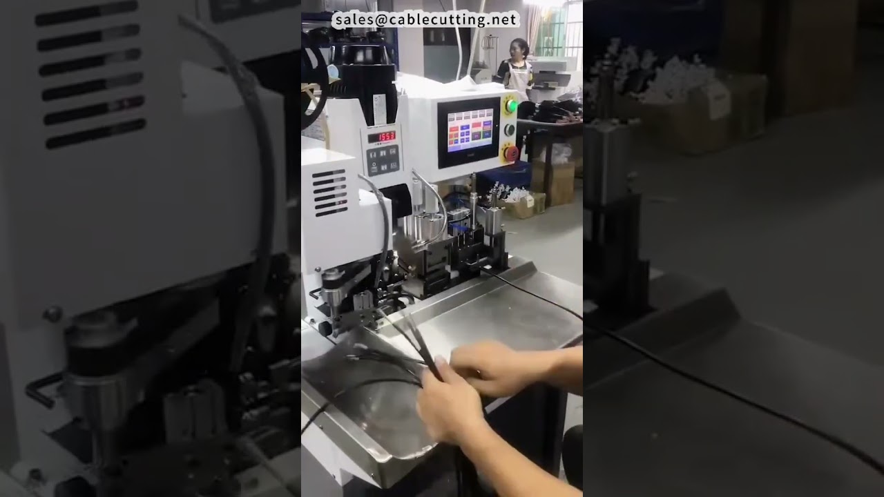 Multi Core and Single Core Stripping and Crimping Machine Showcase