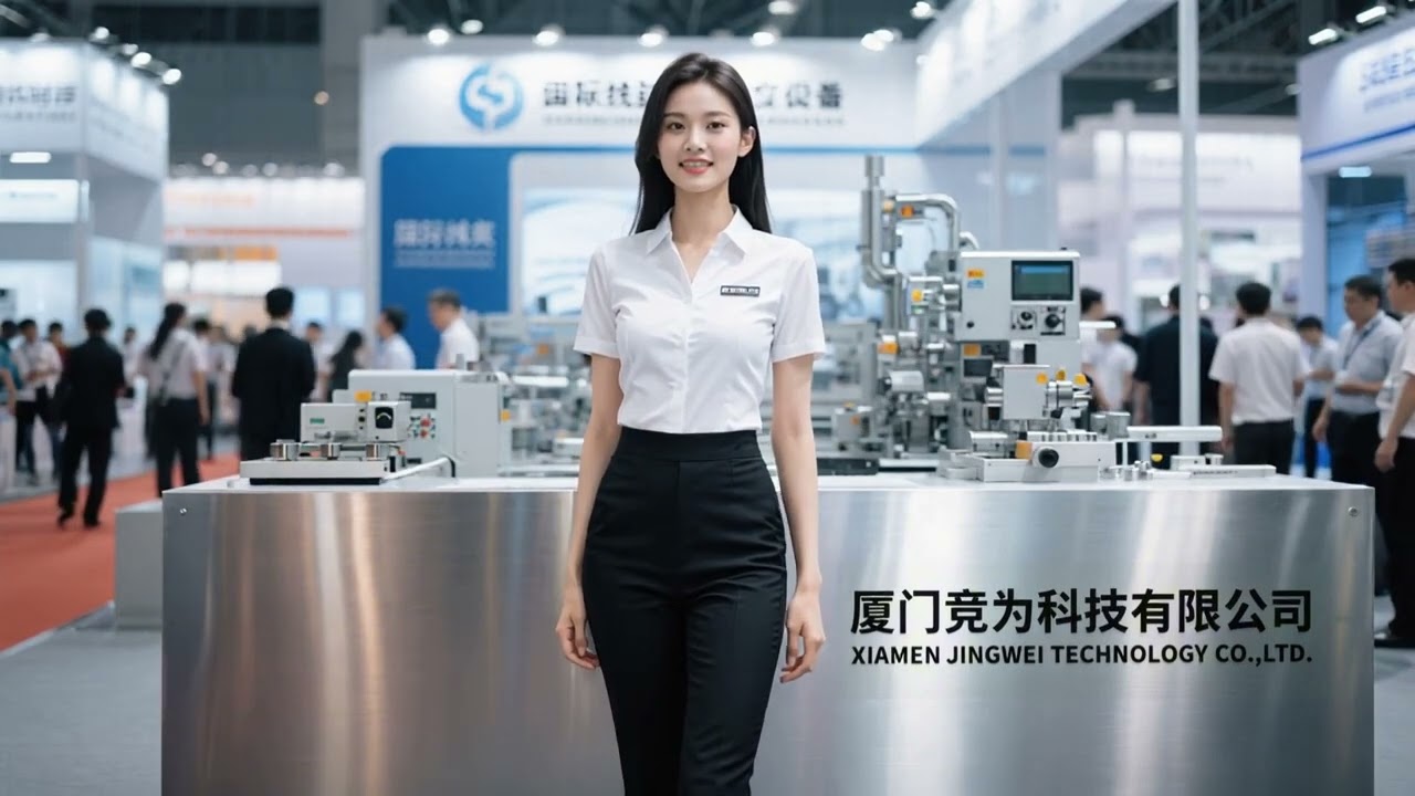 Xiamen Jingwei Technology deltar på produktutvekslingsmøte – viser avansert fabrikkaautomasjon