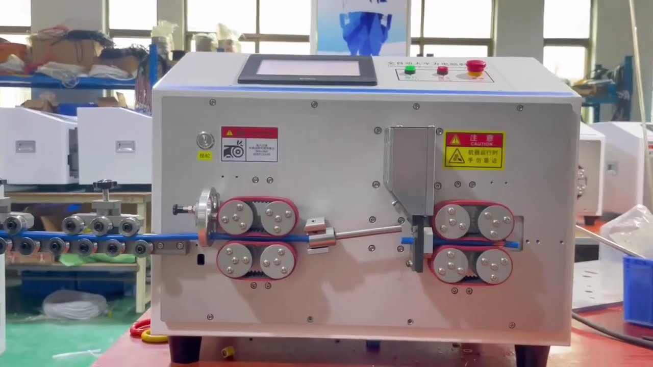 Full Elektrisk BV-25 Firkanttråd Kuttemaskin – Ekte Arbeidsvideo