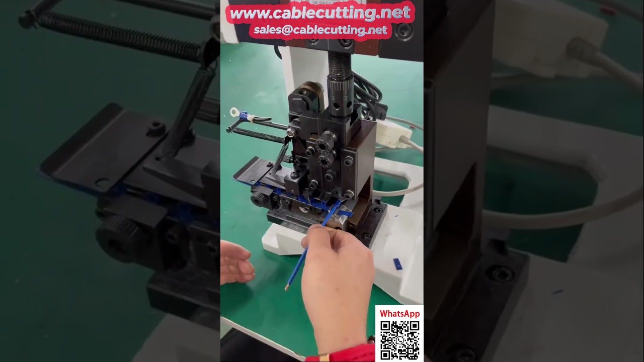 可定制自动送料端子压接机 | 高效线束加工自动化设备
