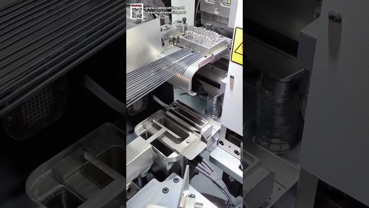 Multi Wire Terminal Crimping and Housing Insertion Machine for Simultaneous Processing