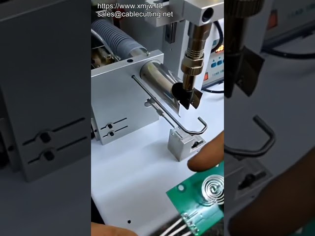 Halvautomatisk lodde maskin for dobbeltsidig PCB ledning