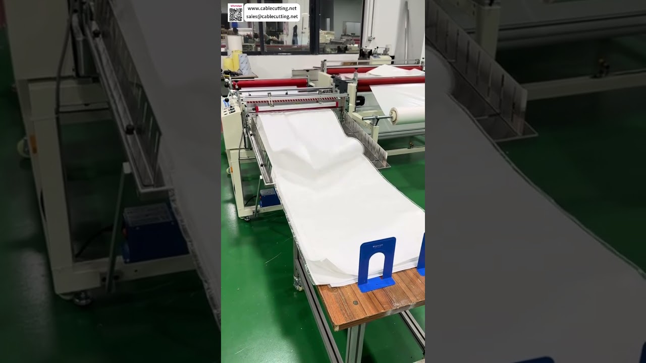 Woven Bag Cutting Machine 1-8 Meter Long Sheet Output High Precision Processing Equipment