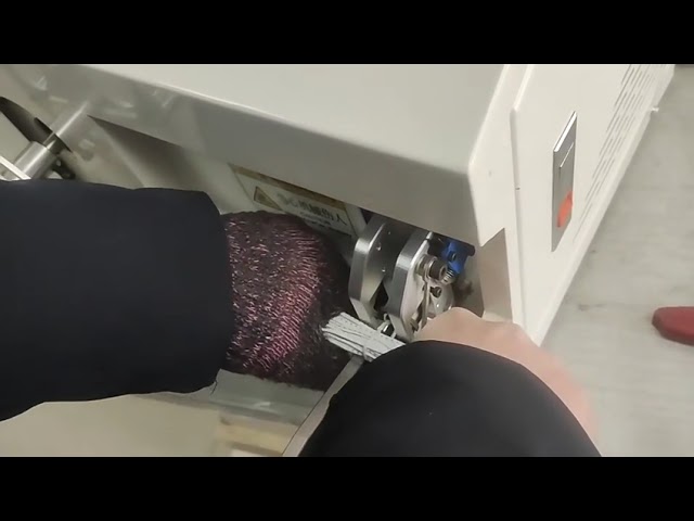 Taping Machine with Winding & Wrapping   Button Single Binding Machine