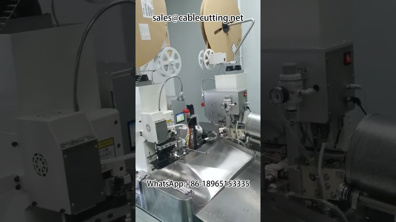Dobbelthode-termineringsmaskin – for automatisert behandling av vanntette plugg-sele