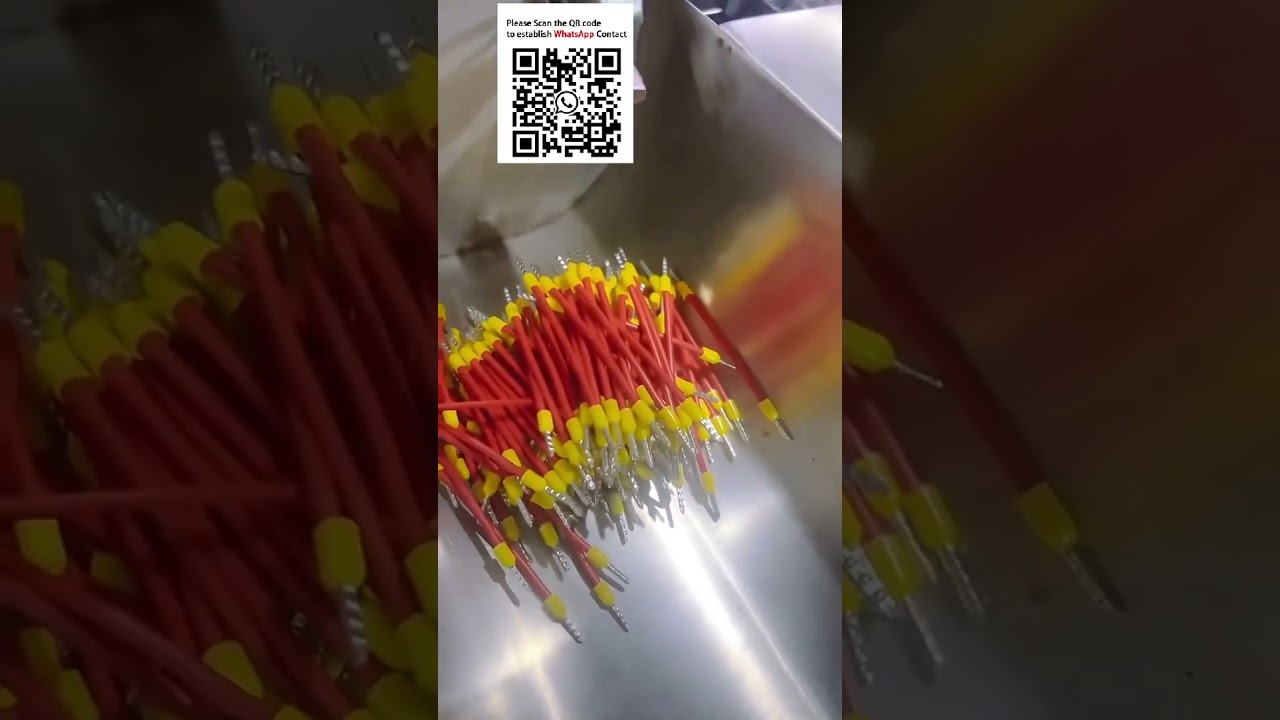 全自动双端压接机：连续带式管状端子高效压接解决方案