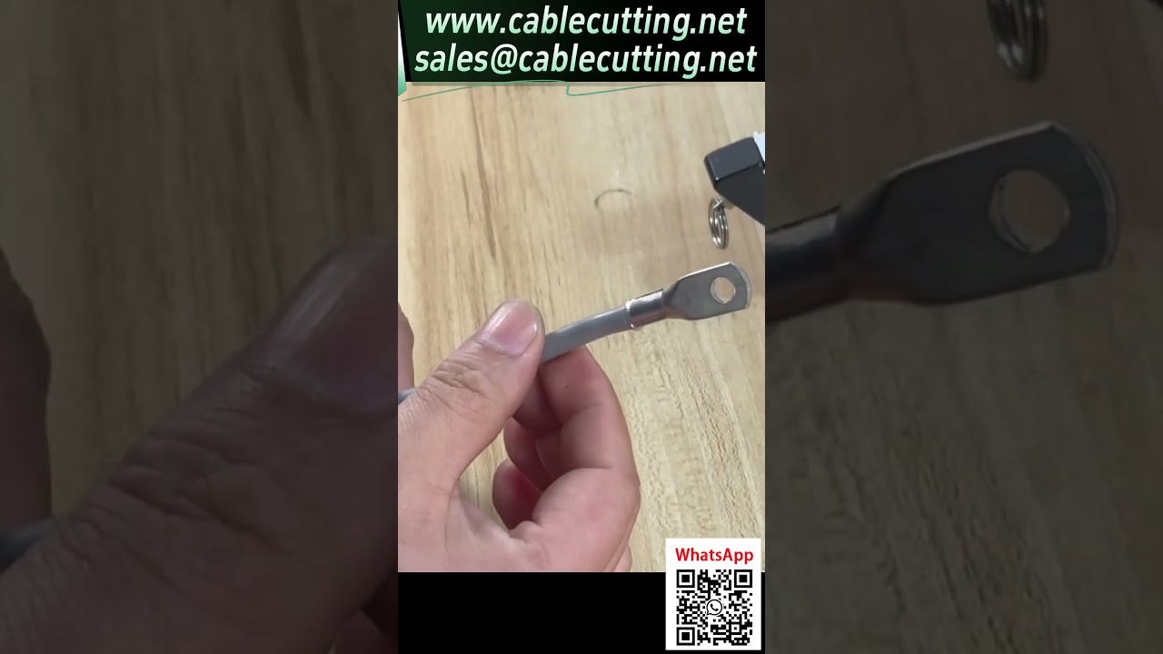 120L Pneumatisk Krympetang | Perfekt B-Form Krymping for Kobberterminaler