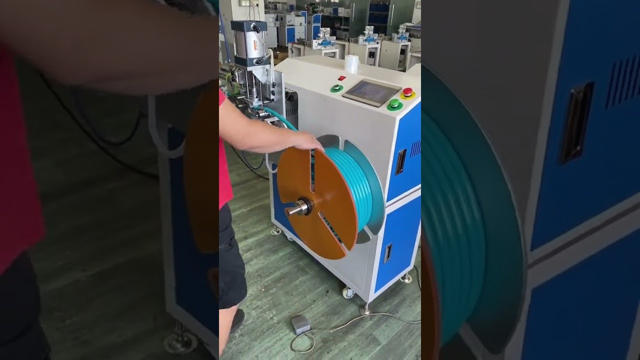 Neat & Precise Tube Coiling Machine Say Goodbye to Manual Winding! Save Time, Effort & Labor