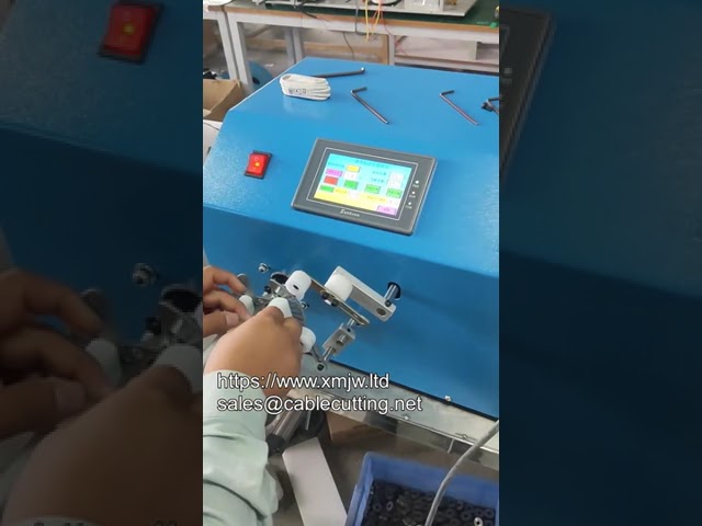 WPM 80b 2022 New Product Automatic Data Cable Making Machine Usb Data Cable Winding Packing Machine