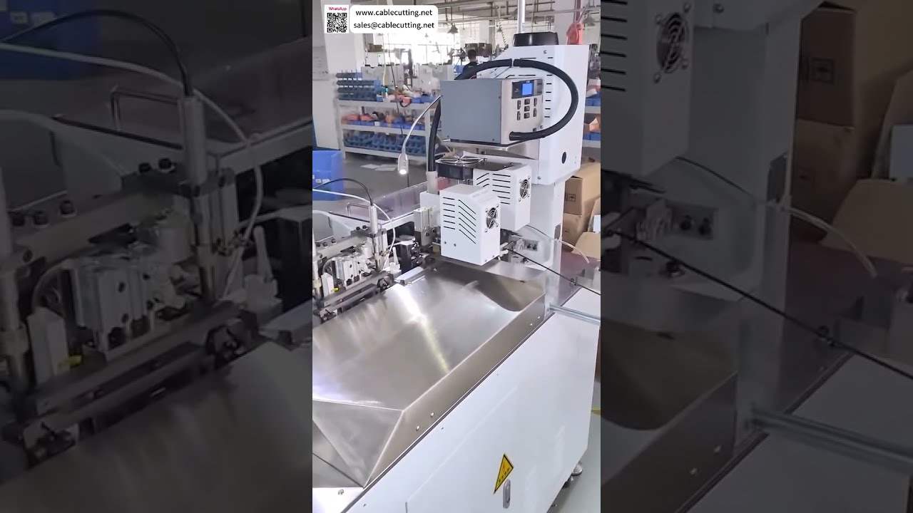 Negative Ion Emitter Wire Resistance Welding Machine  Automatic Wire Harness Processing Tech