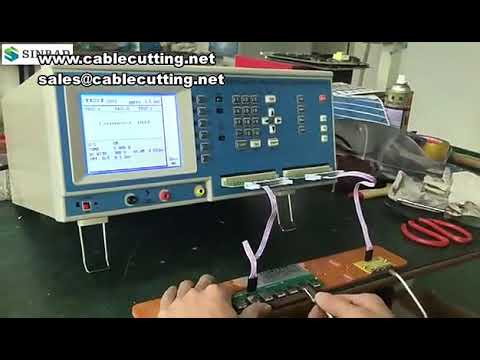 Comprehensive testing machine, electronic wire wire data wire testing high voltage conduction tester