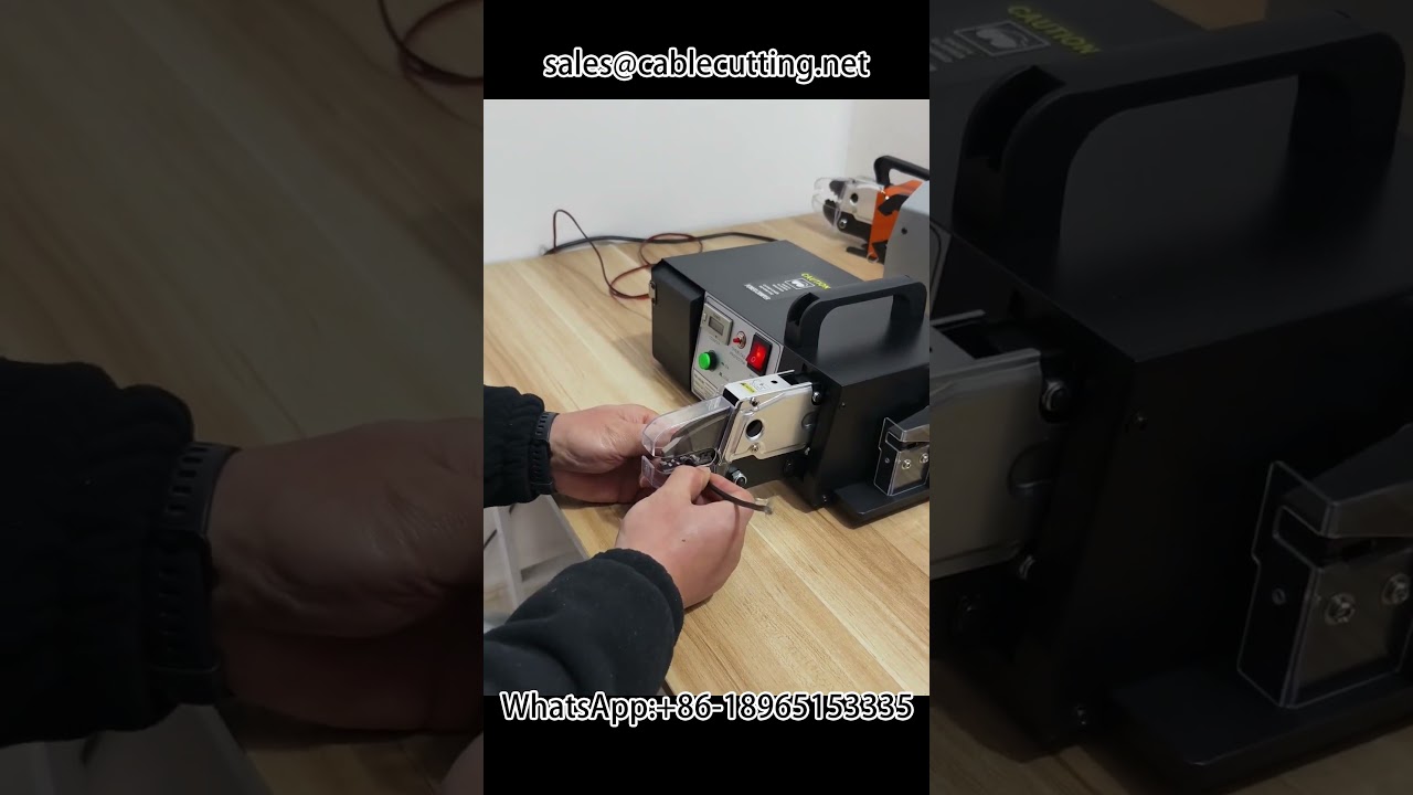 Elektrisk terminalkrimpmaskin – presis OT6-testkrimping