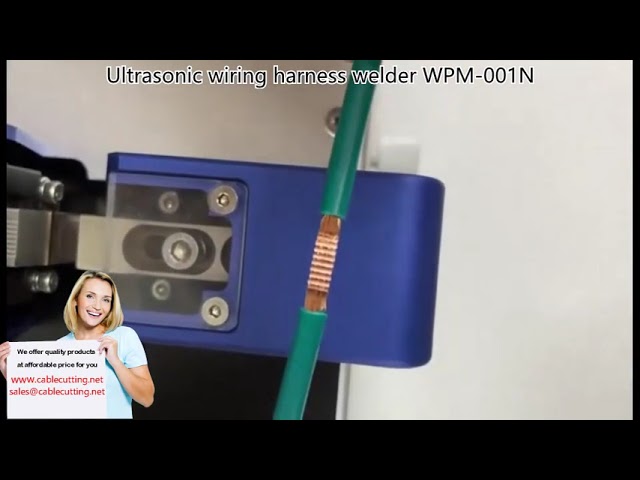 Ultrasonisk kabelbuntesveisemaskin WPM-001N – Effektiv og pålitelig