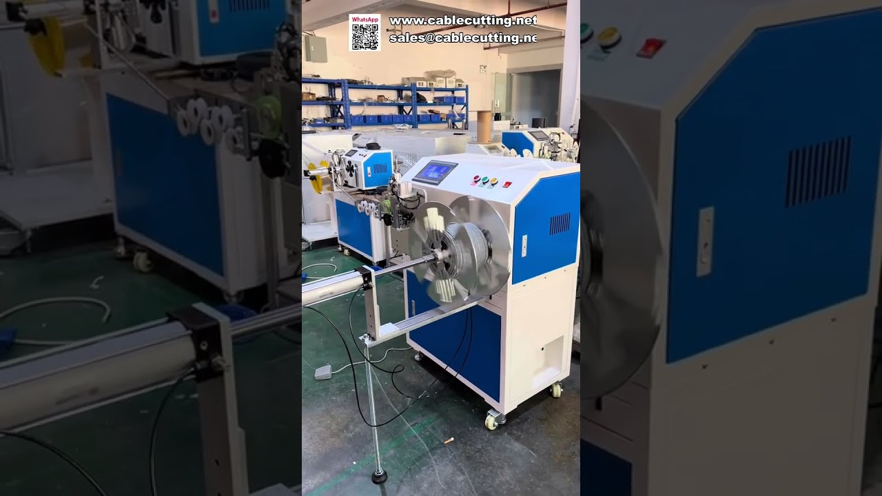 Automatic Meter Counting, Cutting and Winding Machine for Various Hoses