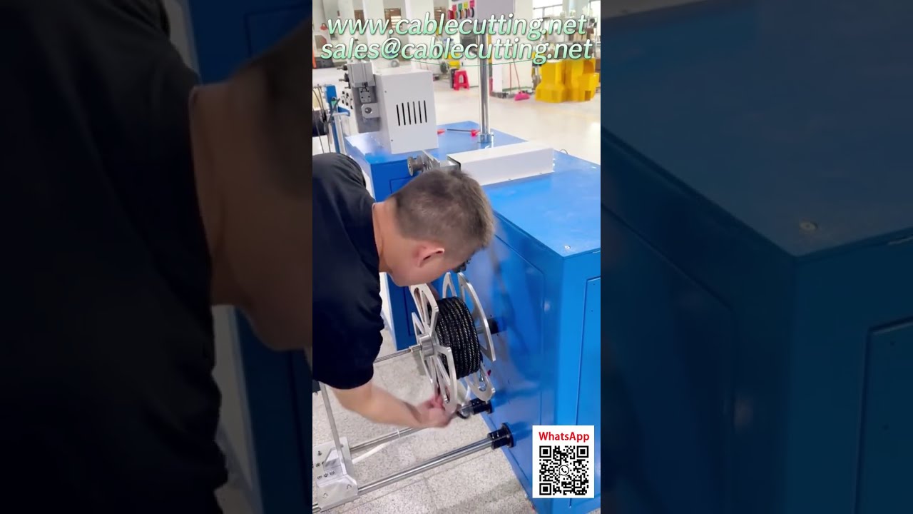 High Performance Automatic Cable Winding Machine  Customer Approved