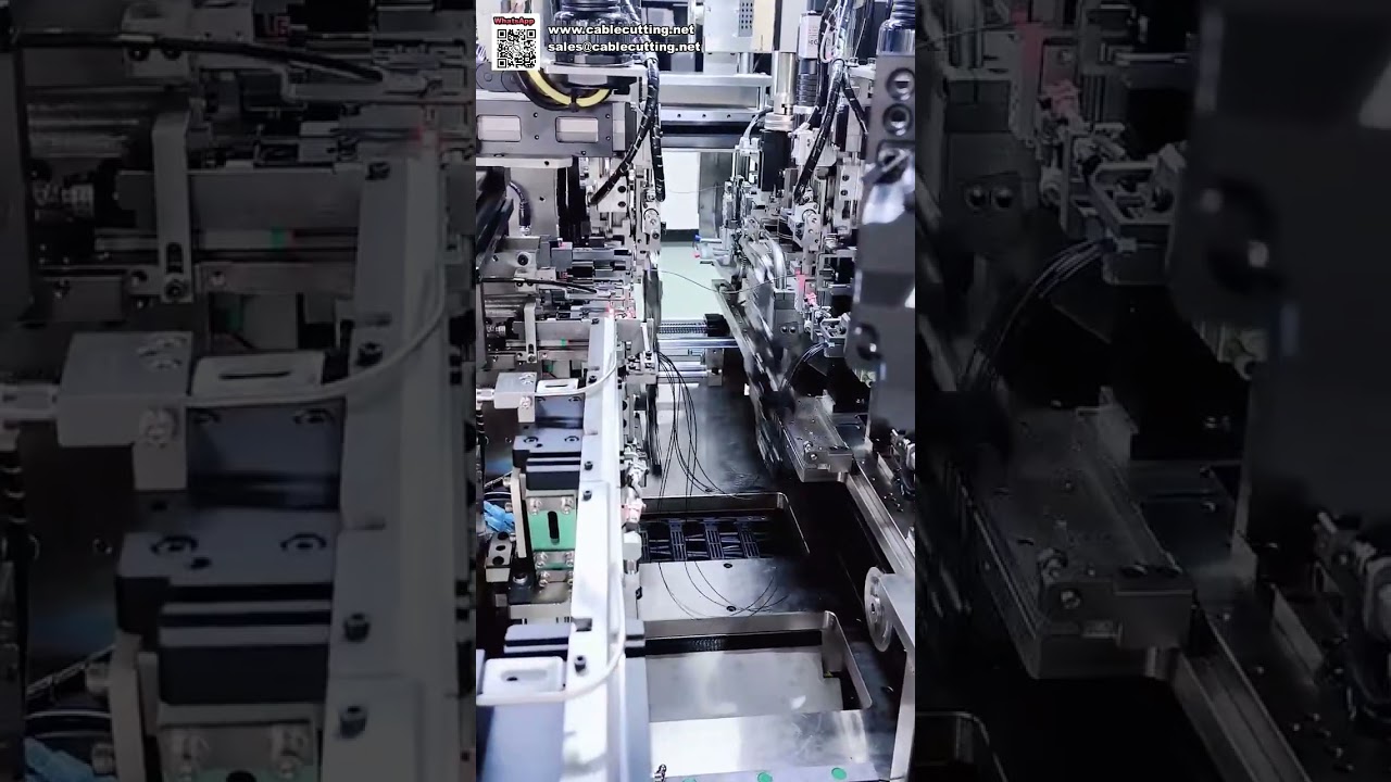High Speed Fully Automatic Multi End Terminal Crimping Wire Processing Equipment