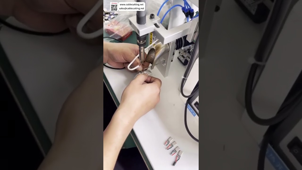 Semi Auto Universal Soldering Machine  Perfect Hand Quality Soldering Output Fast Processing