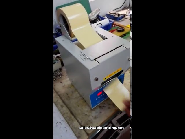 Gul elektrisk tapetdispenser 100mm - Effektiv og pålitelig