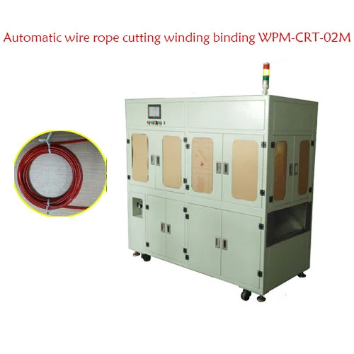 Auto Tråd Rope Cut Coil Bind WPM-CRT-02M - Auto kappe-, vikle- og bindemaskin
