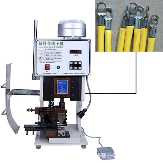 Semi-Auto Mute Terminalkrymping Maskin WPM-3000S - Terminalkrympemaskin